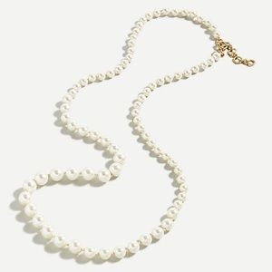 ✨J CREW✨Long pearl necklace